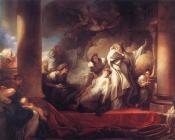 让 奥诺雷 弗拉戈纳尔 : Coresus Sacrificing himselt to Save Callirhoe